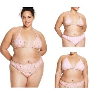 AGUABENDITA X TARGET REVERSIBLE WOMEN SWIM BOTTOMS